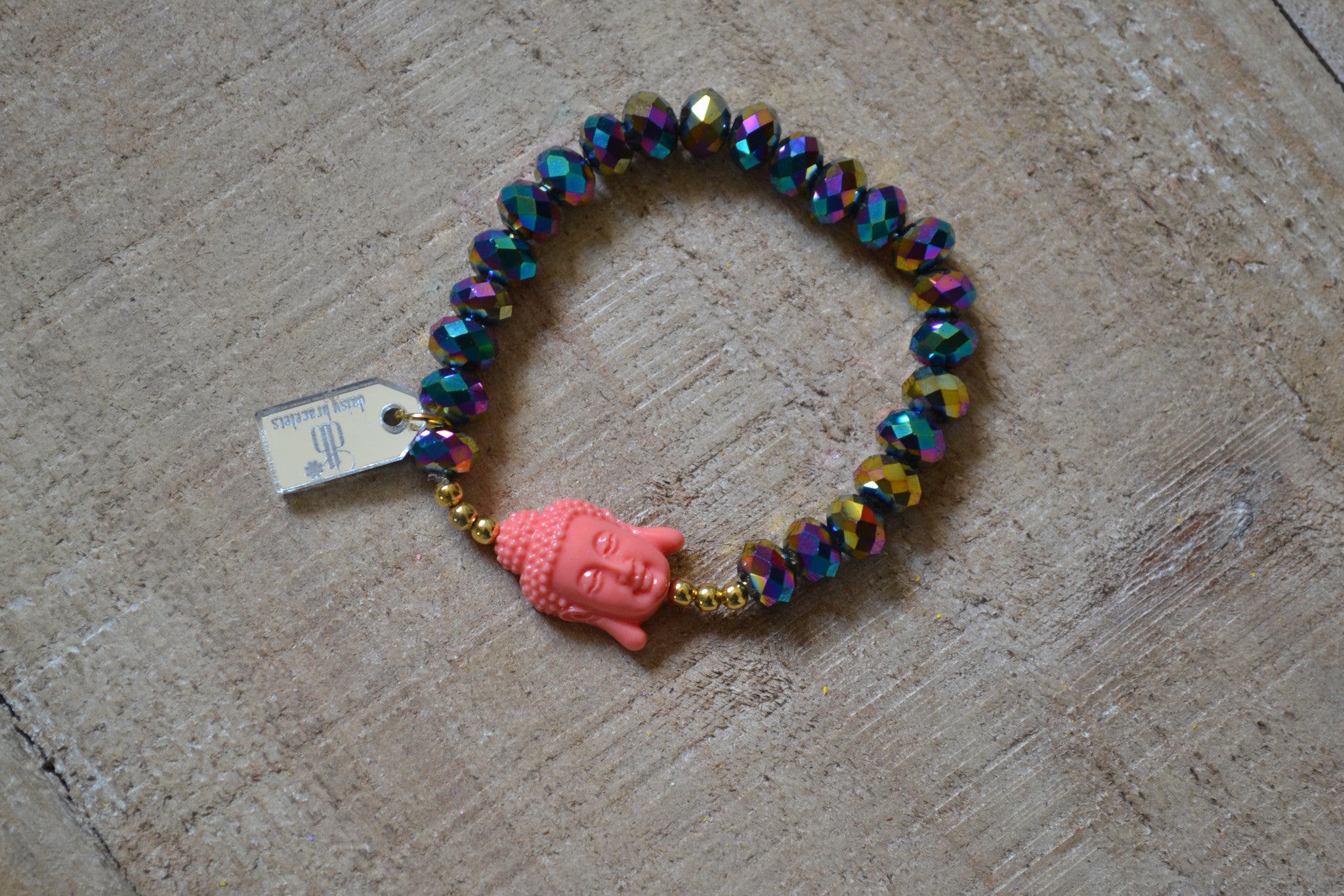 Violet Buddha Bracelet