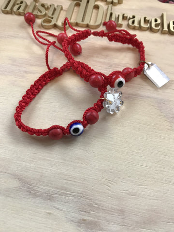 Red evil bracelet